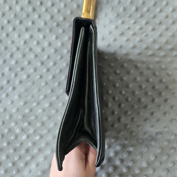 VTG Unbranded Edgy Embossed Snakeskin-Style Handbag - Picture 4 of 7